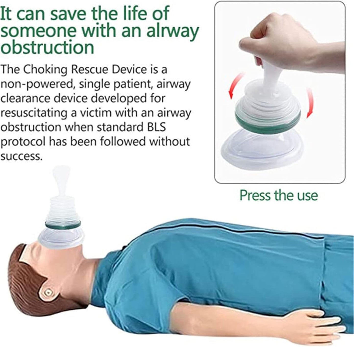 Emergency Choking Rescue Device